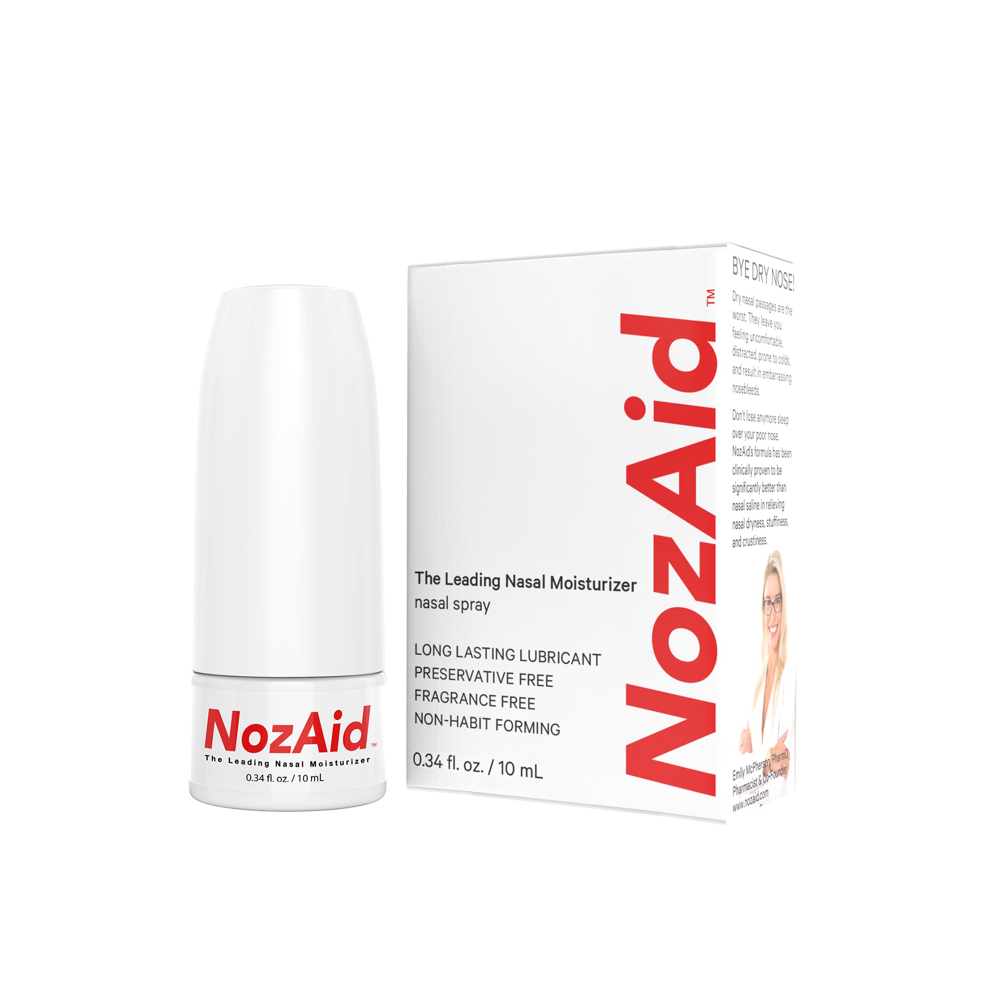 Nozaid Nasal Moisturizer Spray w/Sesame Oil .34 oz Moisturizing Lubricant for Dry, Crusty, Cracked, Stuffy Nose Relief, Nosebleeds, Preservative Free Nozaid Nasal Moisturizer Spray w/Sesame Oil .34 oz Moisturizing Lubricant for Dry, Crusty, Cracked, Stuffy Nose Relief, Nosebleeds, Preservative Free
